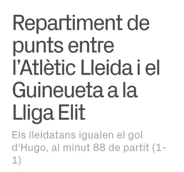 Foto noticia deportiva